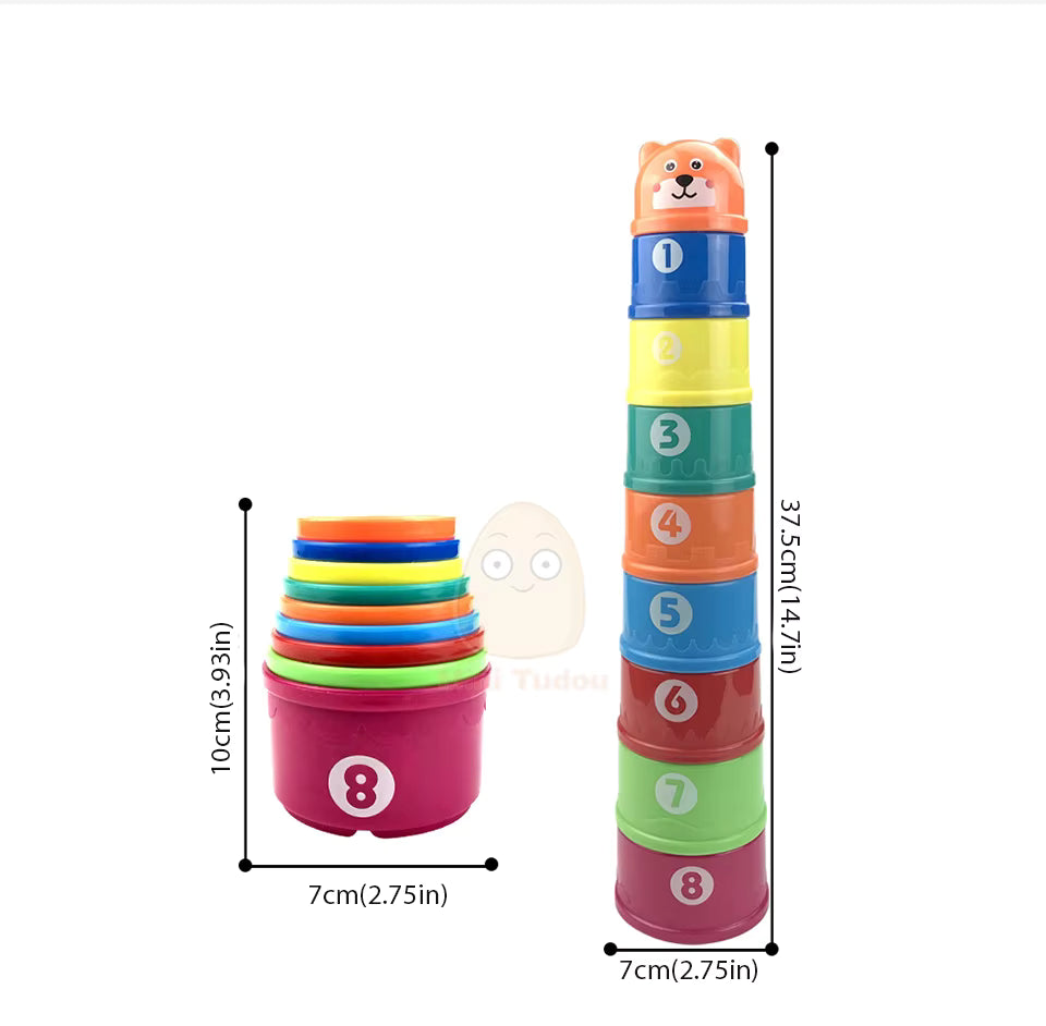 Montessori Stacking Cups