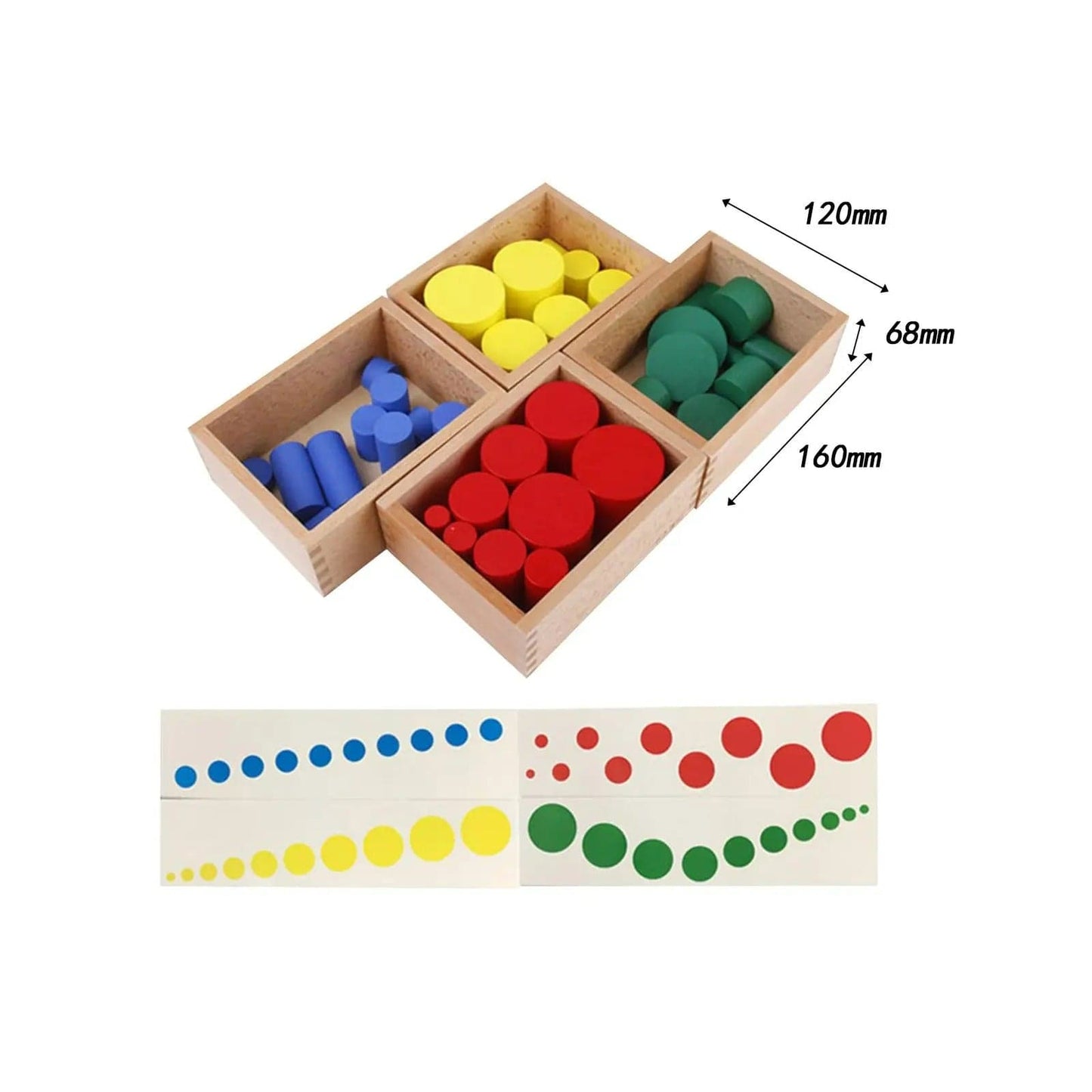 Color Cylinder Montessori