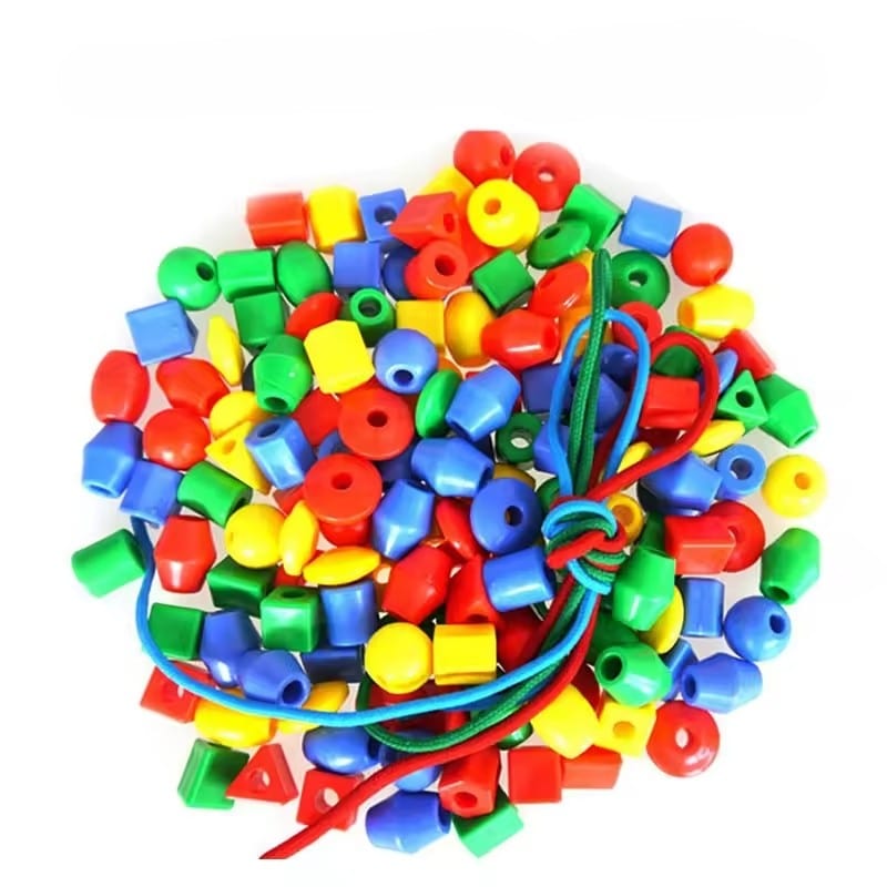 Lacing Beads Montessori