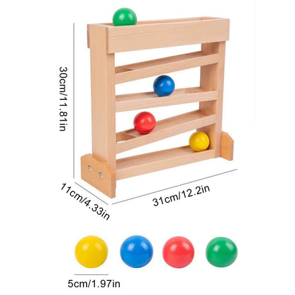Ball tracker montessori