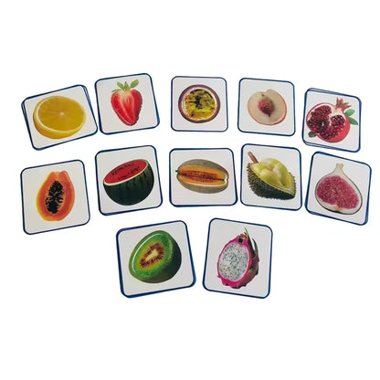 Montessori Vegetable Cards