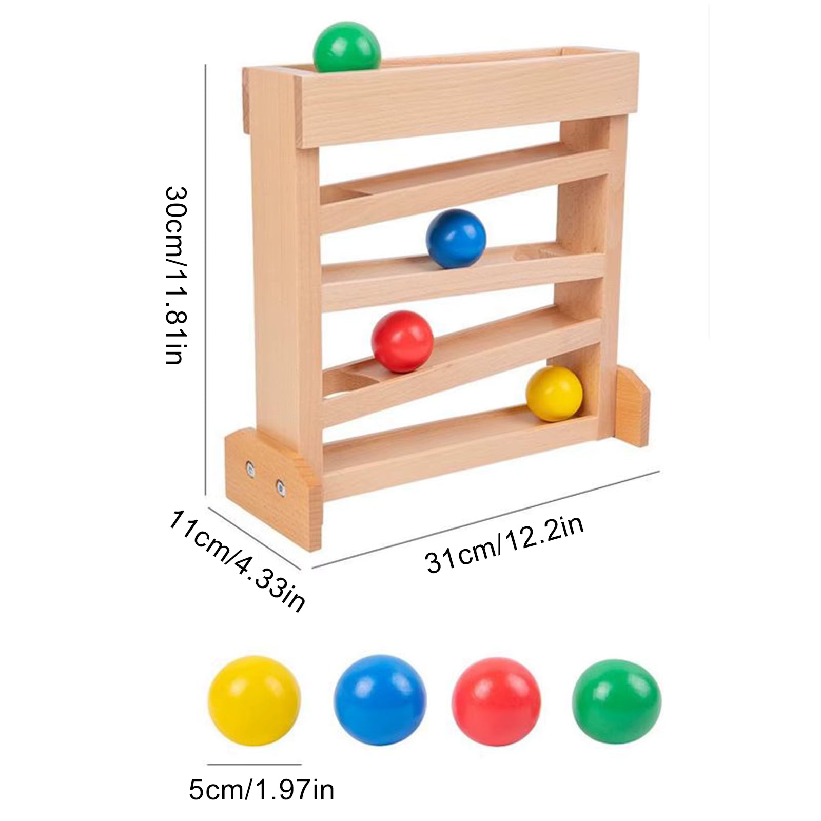Ball tracker montessori