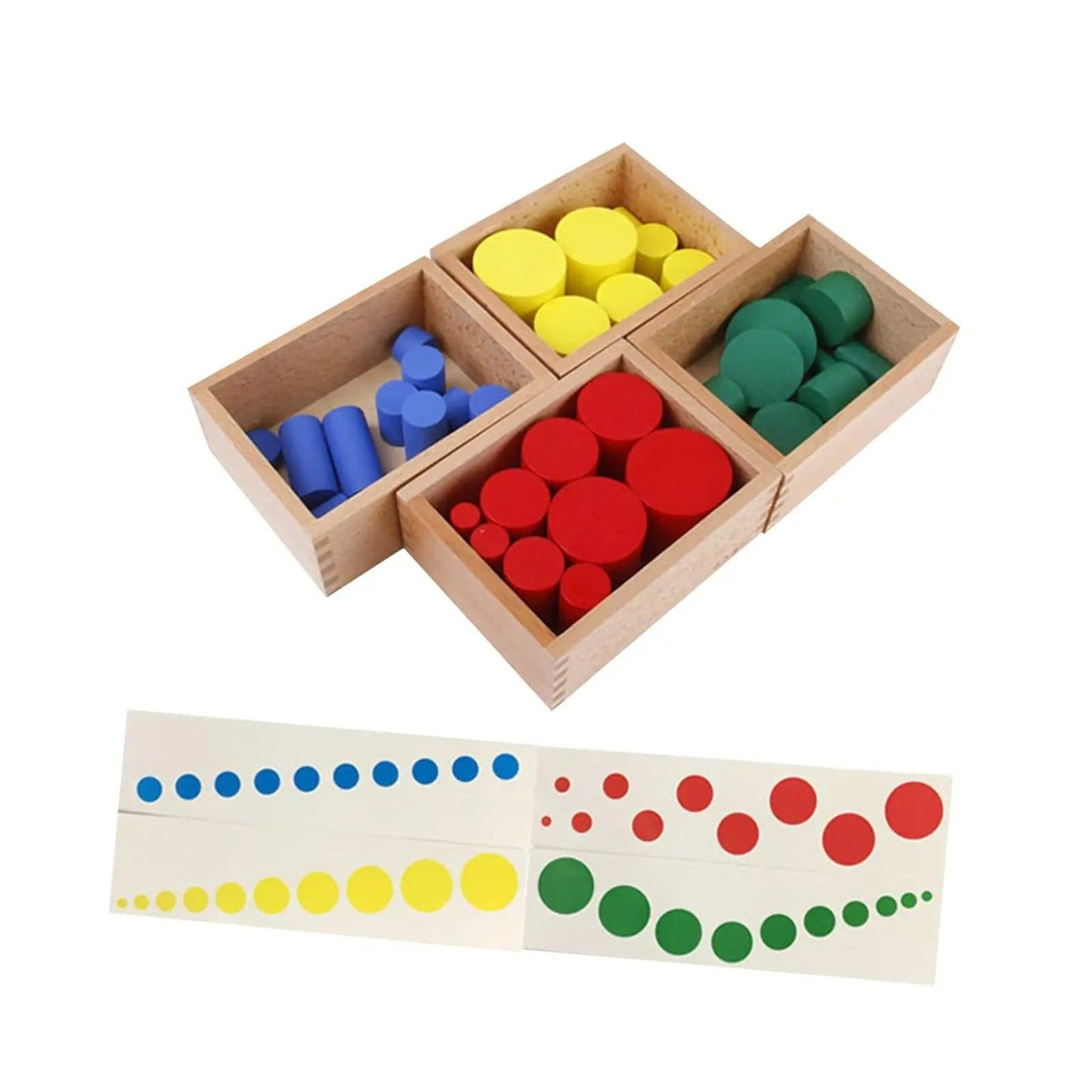 Color Cylinder Montessori