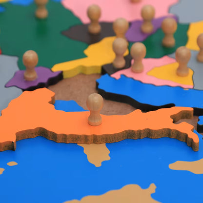 Europe Puzzle Map Montessori