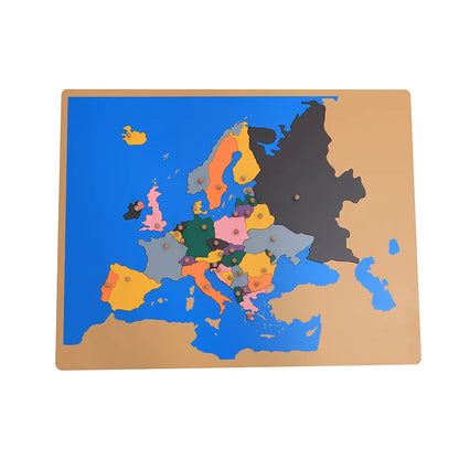 Europe Puzzle Map Montessori