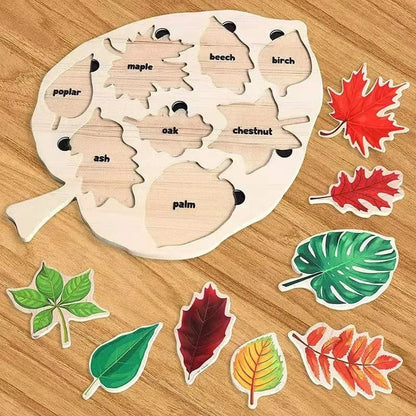 Leaf Puzzle Montessori