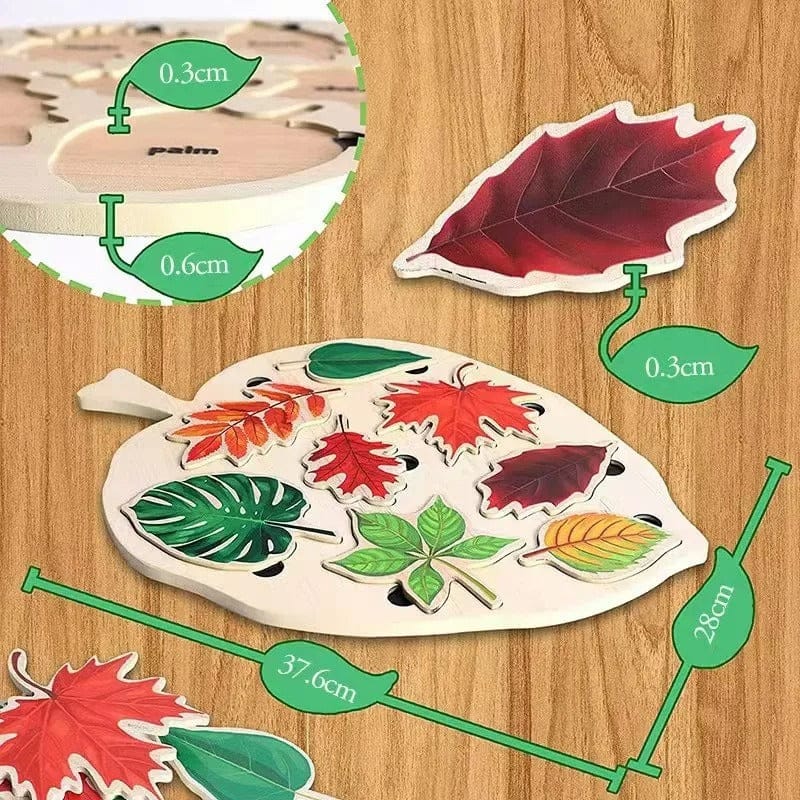 Leaf Puzzle Montessori