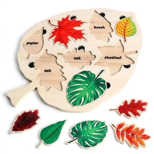 Leaf Puzzle Montessori