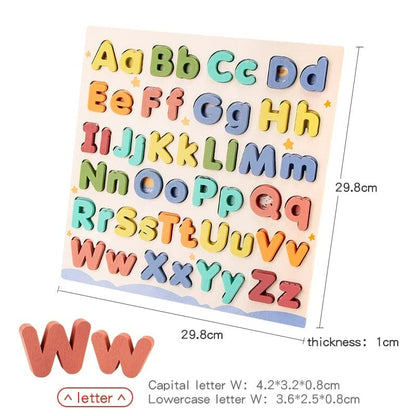 Montessori Abc Board