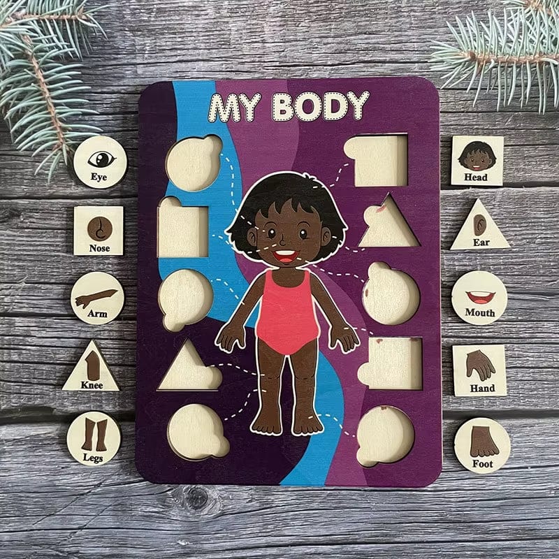 Montessori Body Parts Cards