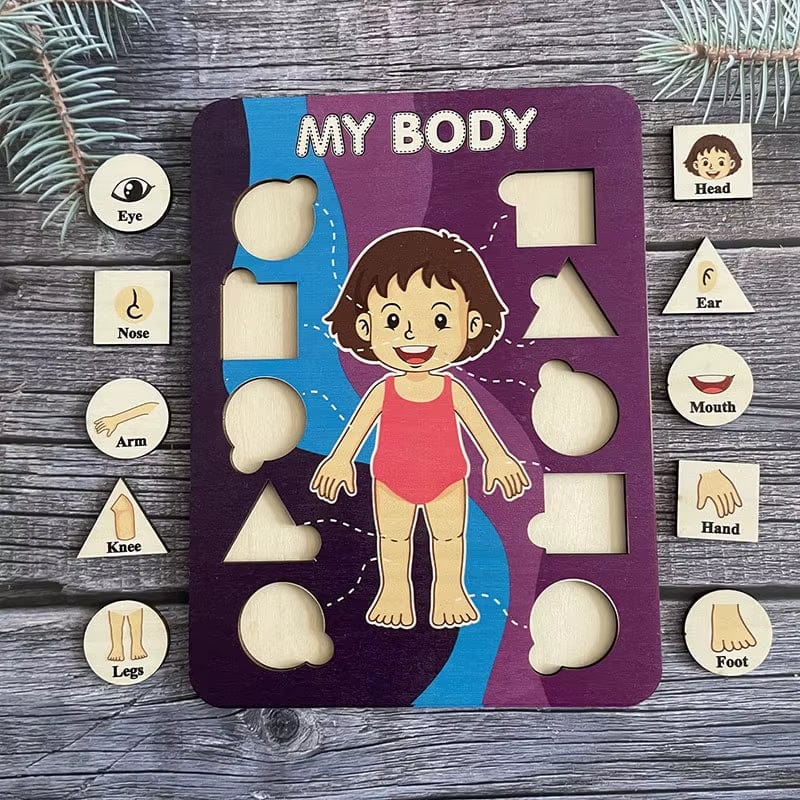 Montessori Body Parts Cards