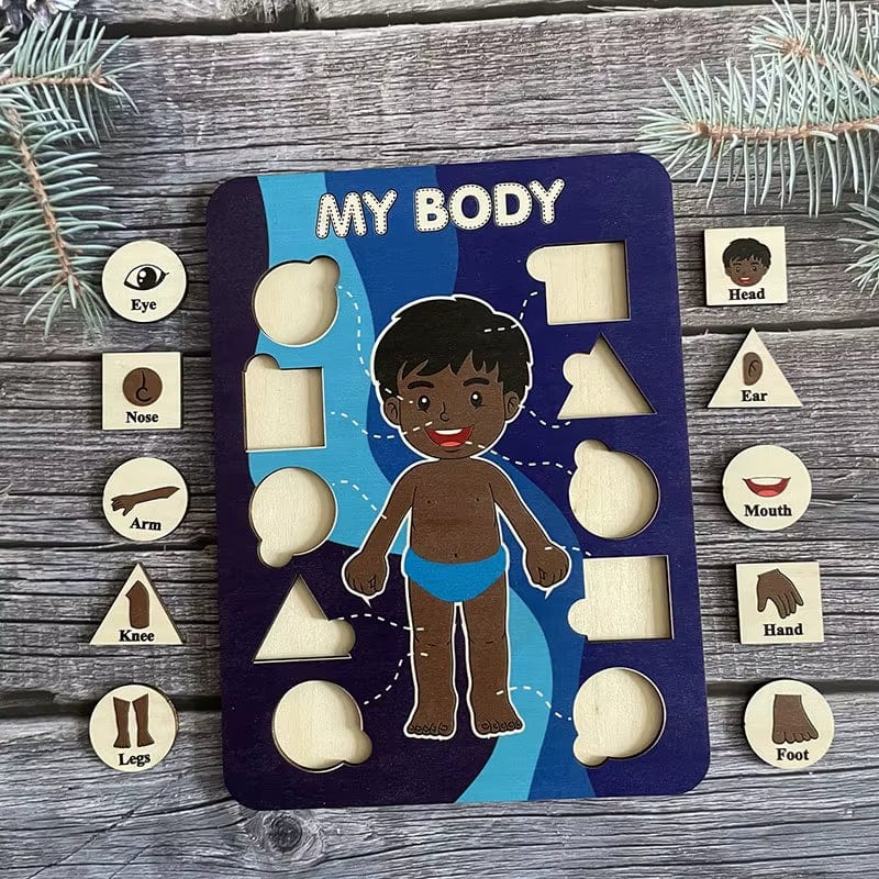Montessori Body Parts Cards