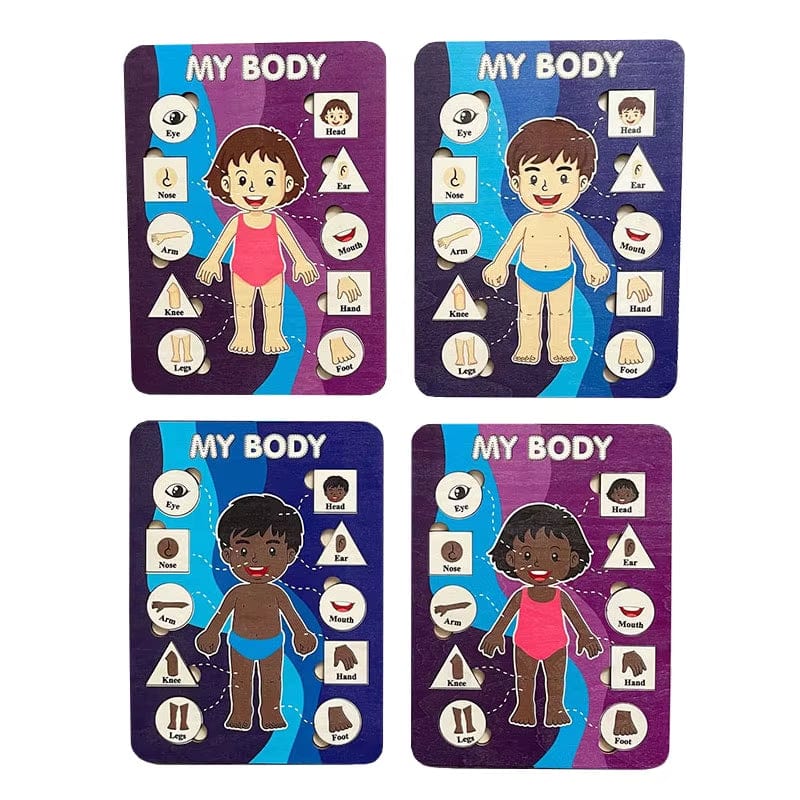 Montessori Body Parts Cards