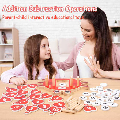 Montessori counting pegs