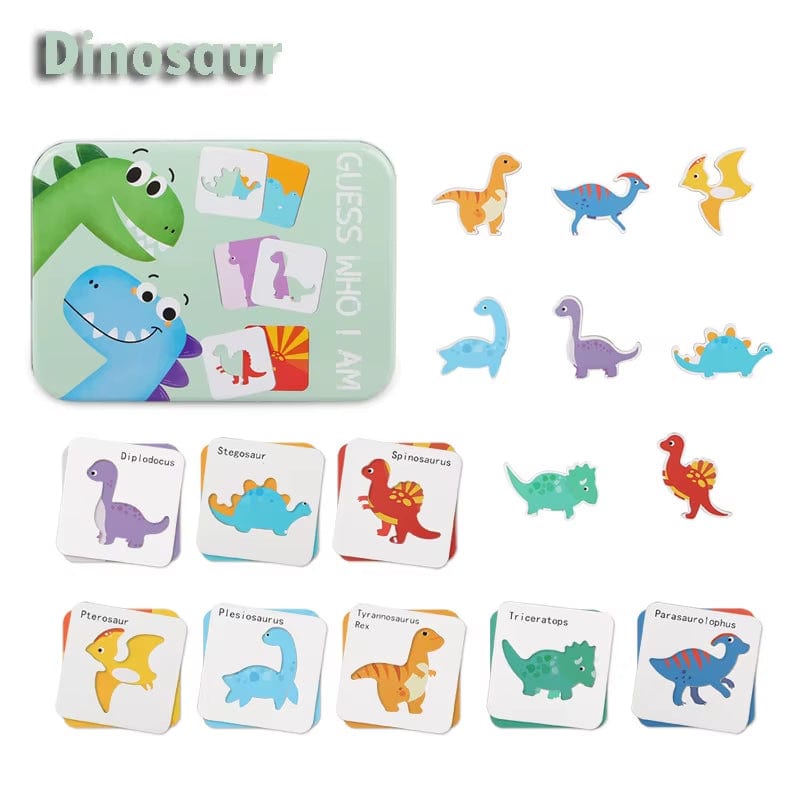 Montessori Dinosaur Cards