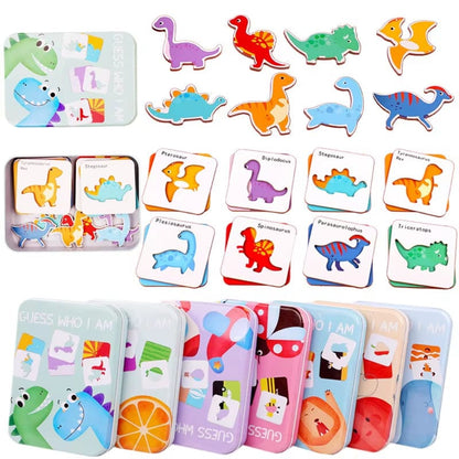 Montessori Dinosaur Cards