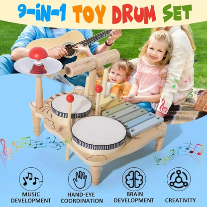 Montessori Drum Set