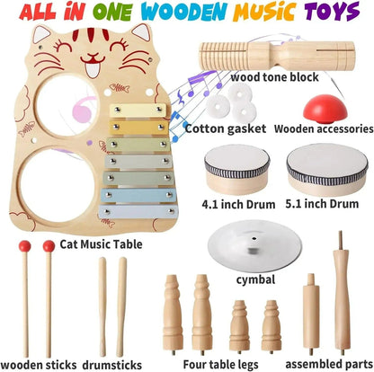 Montessori Drum Set