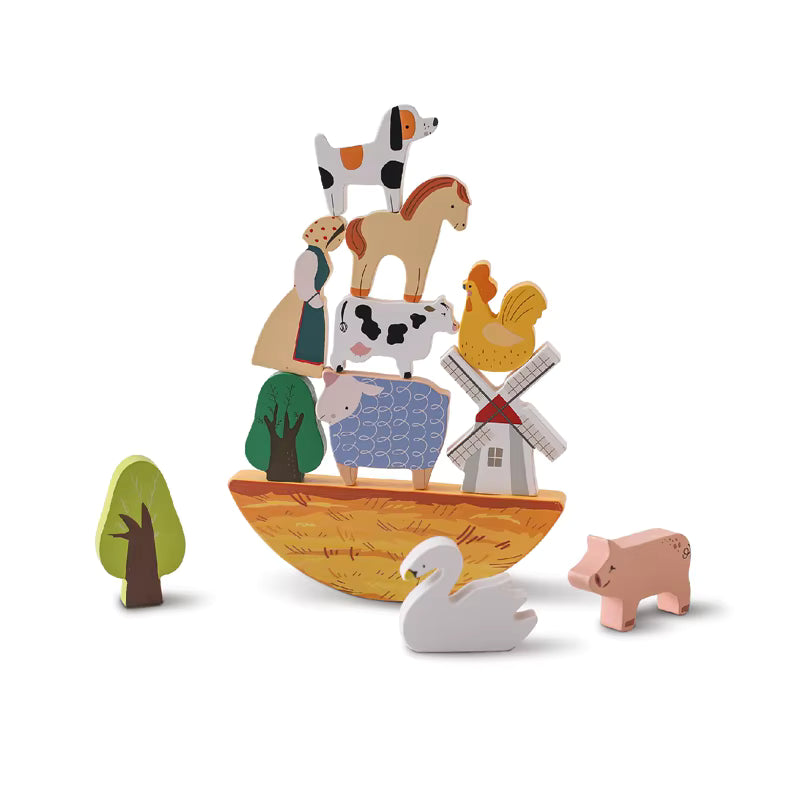 Montessori farm set