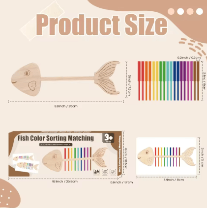 Montessori Fish Puzzle