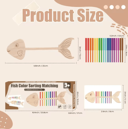 Montessori Fish Puzzle