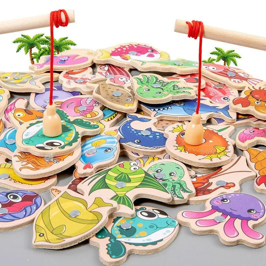 Montessori Fishing Game