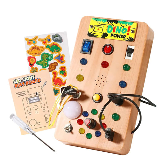Montessori LED busy board