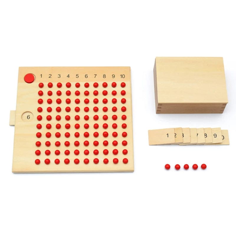 Montessori Multiplication and Division Board