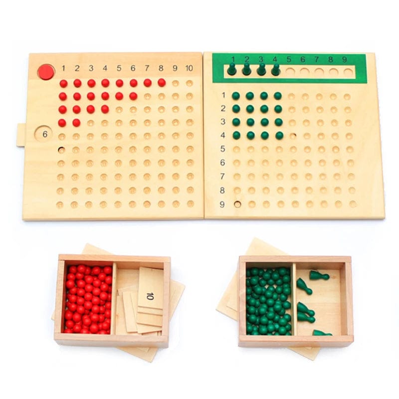 Montessori Multiplication and Division Board