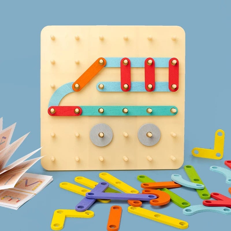 Montessori Nail Board
