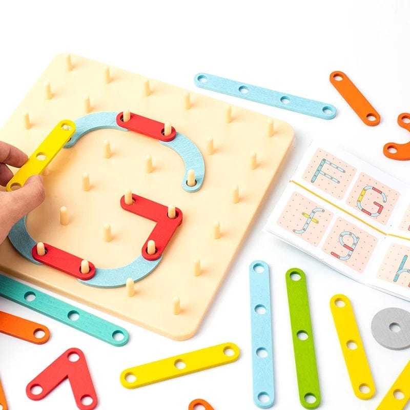 Montessori Nail Board