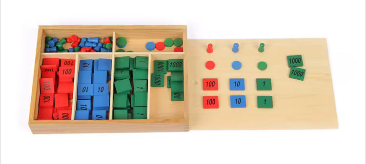 Montessori Stamp Game