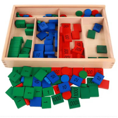 Montessori Stamp Game