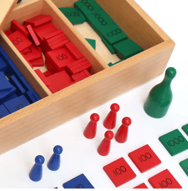 Montessori Stamp Game