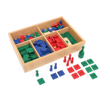 Montessori Stamp Game