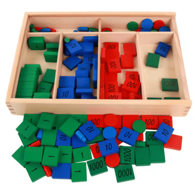 Montessori Stamp Game