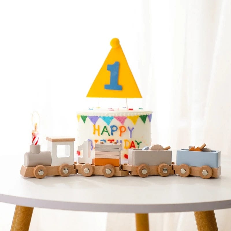Montessori train set