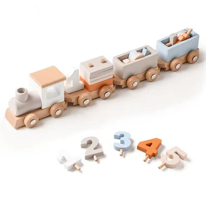 Montessori train set