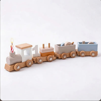 Montessori train set