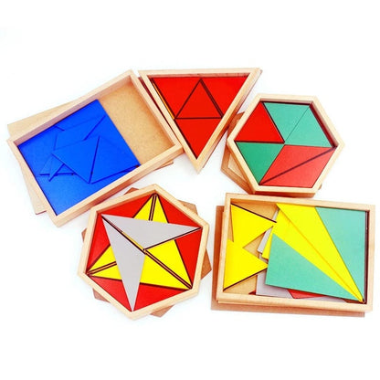 Montessori Triangle Box