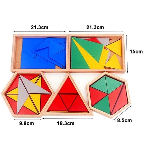 Montessori Triangle Box