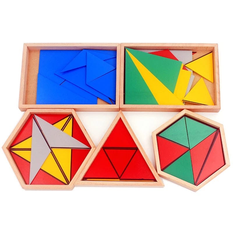 Montessori Triangle Box
