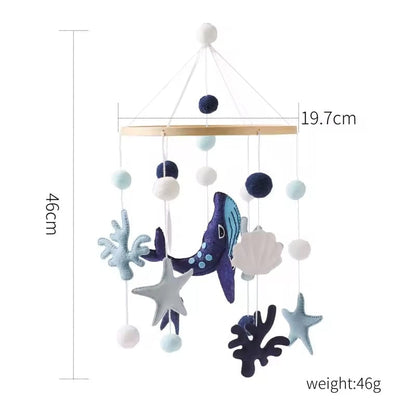 Montessori Whale Mobile