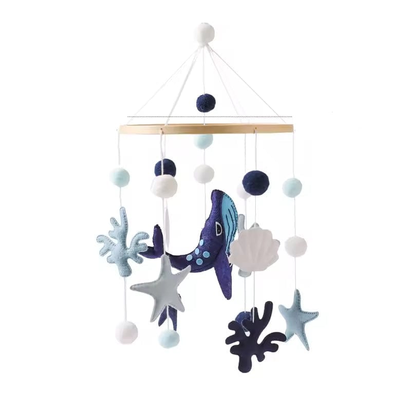 Montessori Whale Mobile