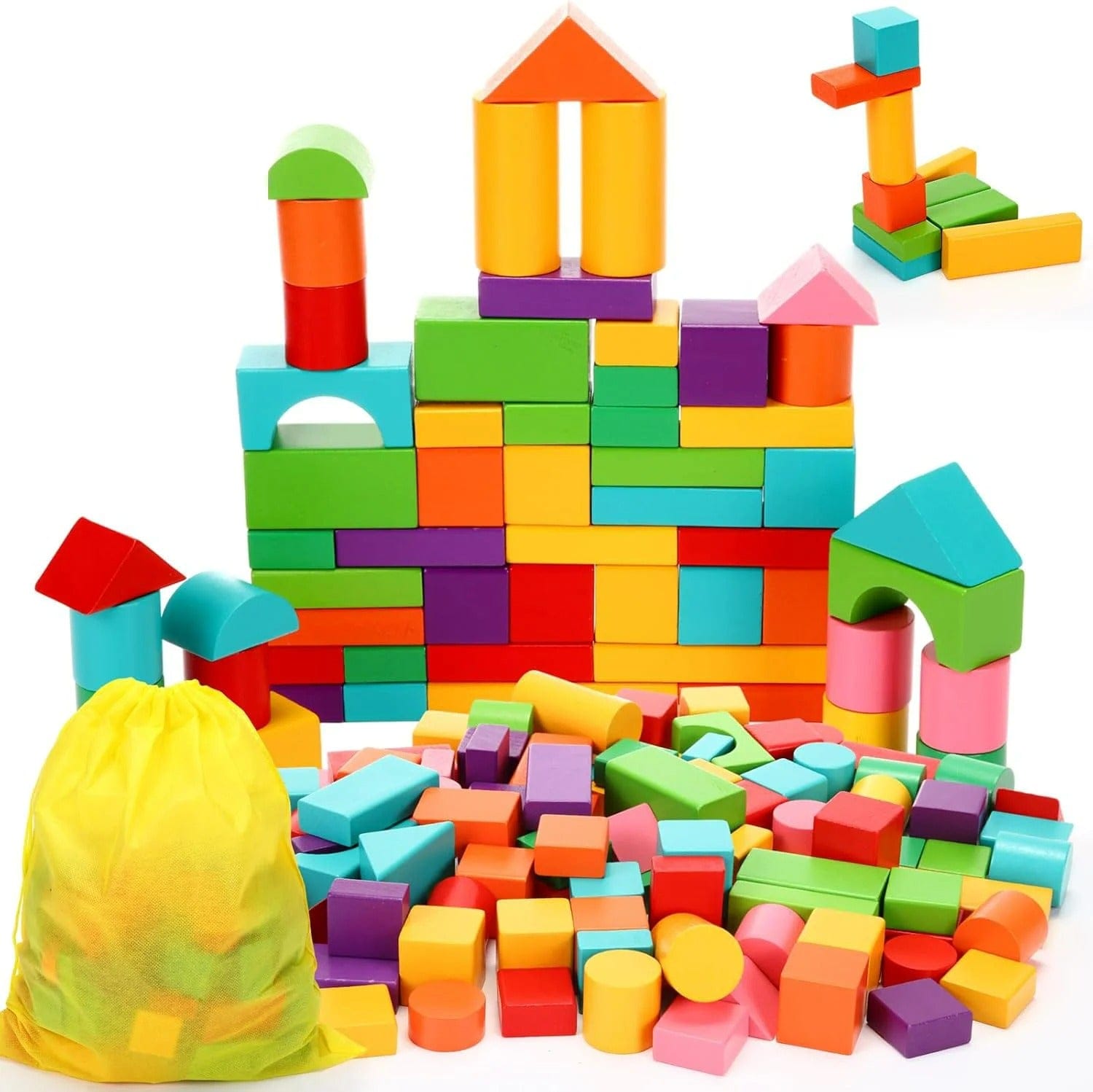 Montessori Wooden Blocks