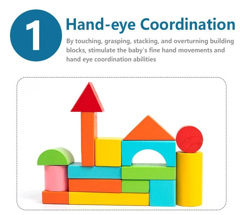 Montessori Wooden Blocks