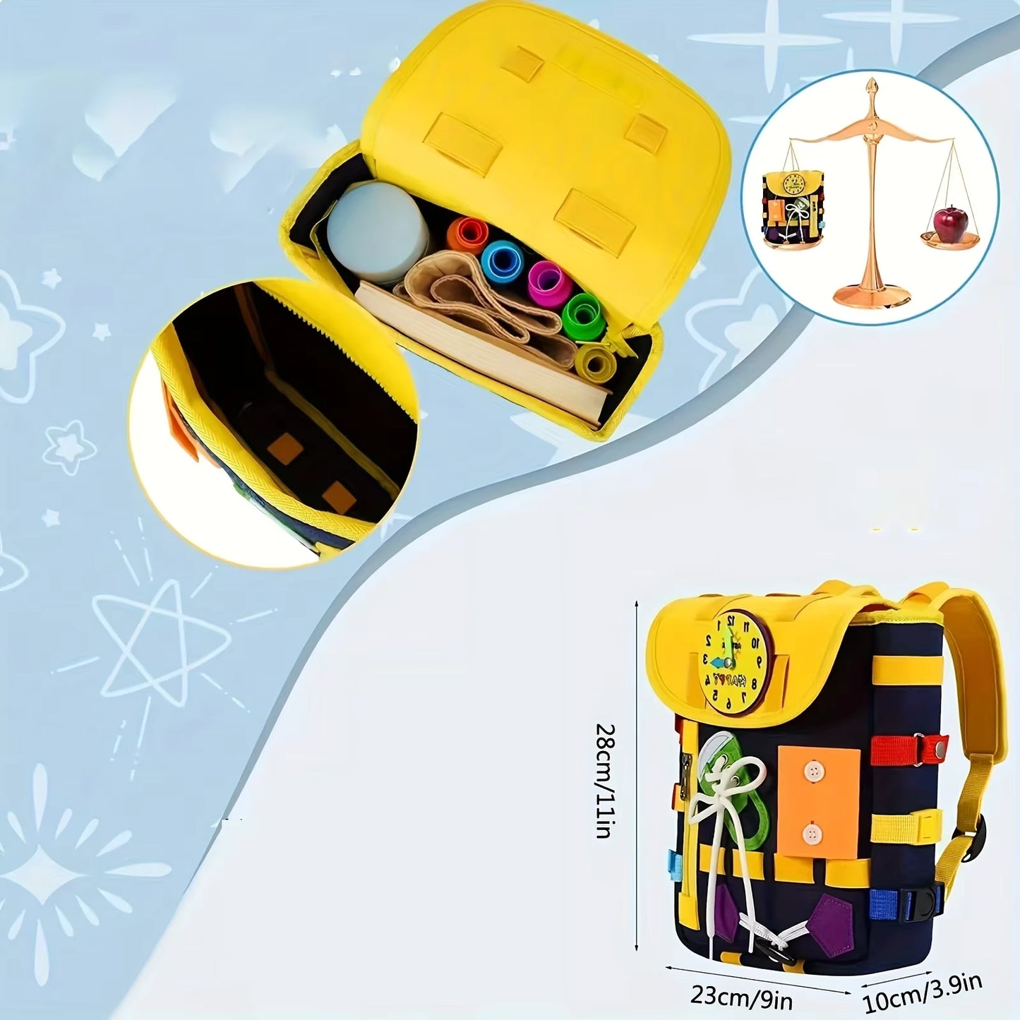 The montessori backpack